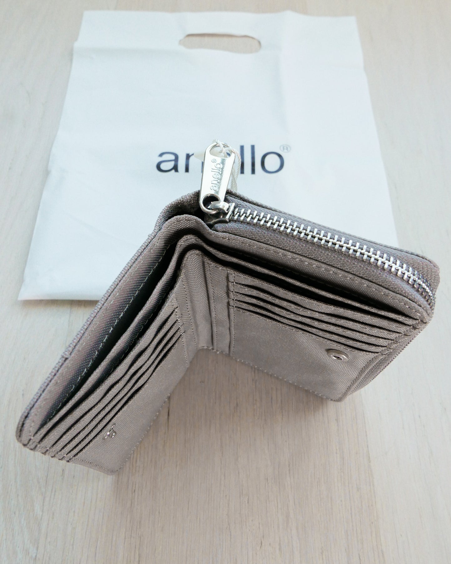 ANELLO Water-Repellent Bifold Wallet 防水兩摺銀包 | KOMMONS