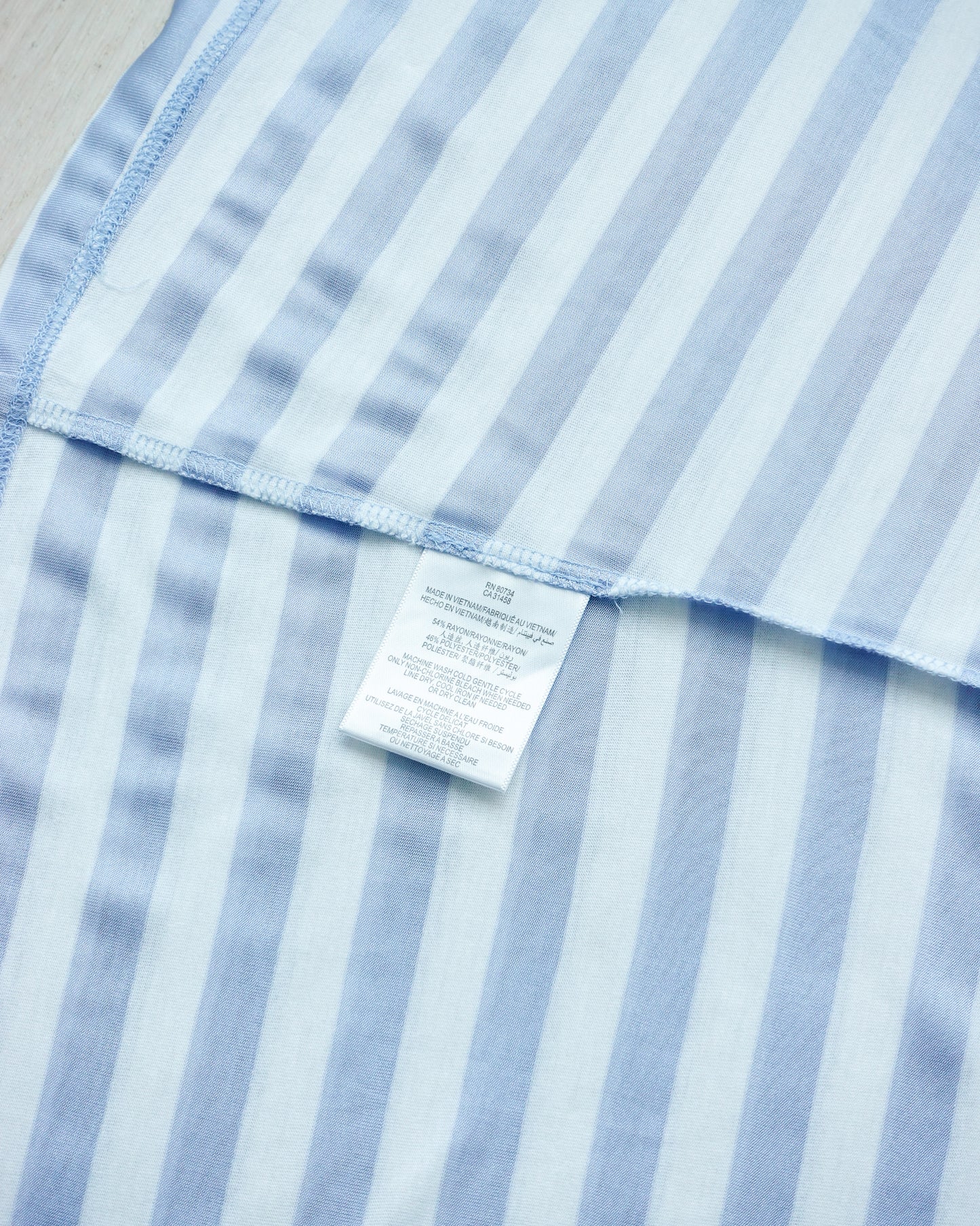 BCBGMAXAZRIA Puff Sleeve Stripe T-shirt 泡泡袖橫間T恤 | KOMMONS