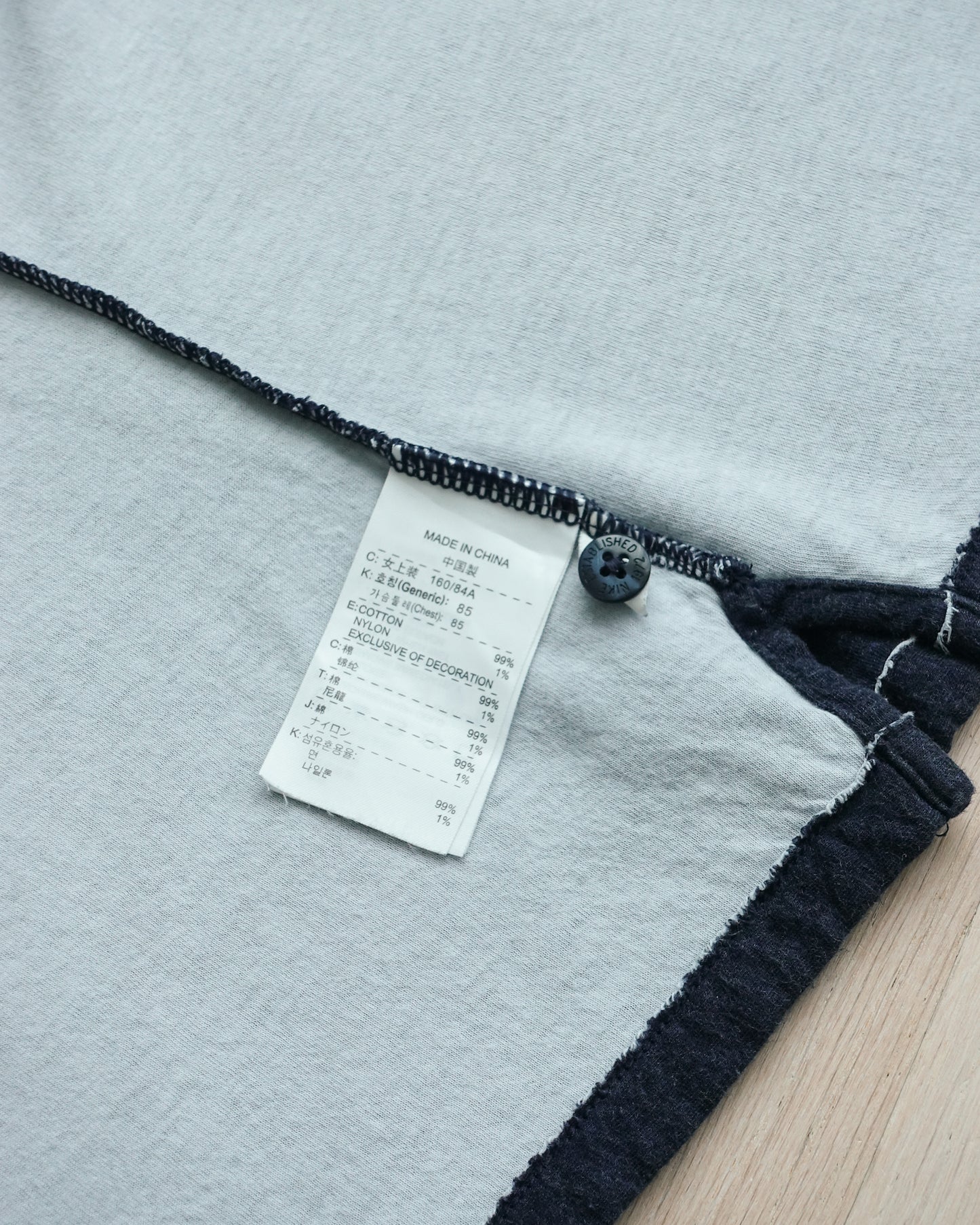 NIKE Frayed Hem Polo Shirt 破邊反領衫 | KOMMONS