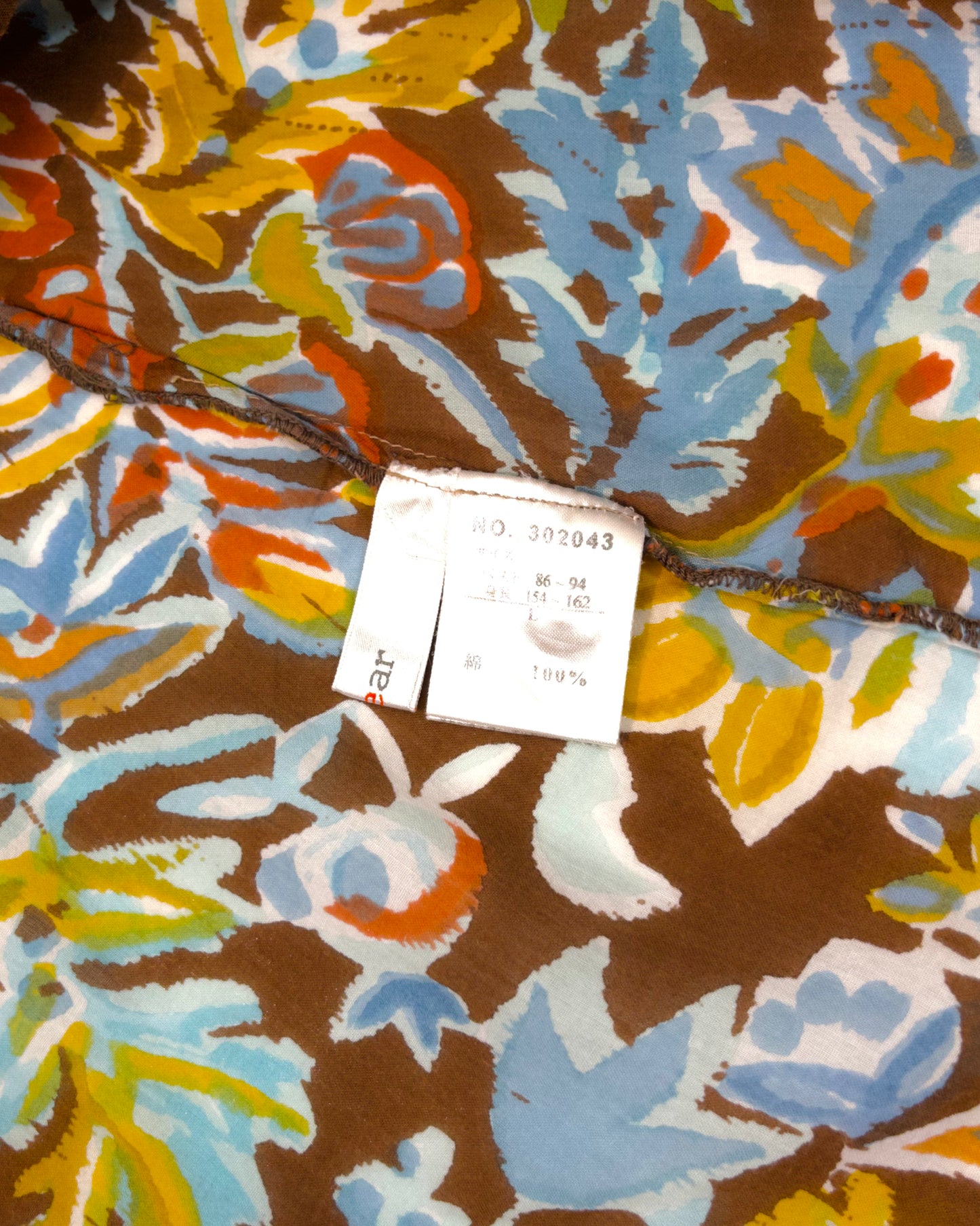 Vintage Floral Short Sleeve Dress 古著花花短袖連身裙 | KOMMONS