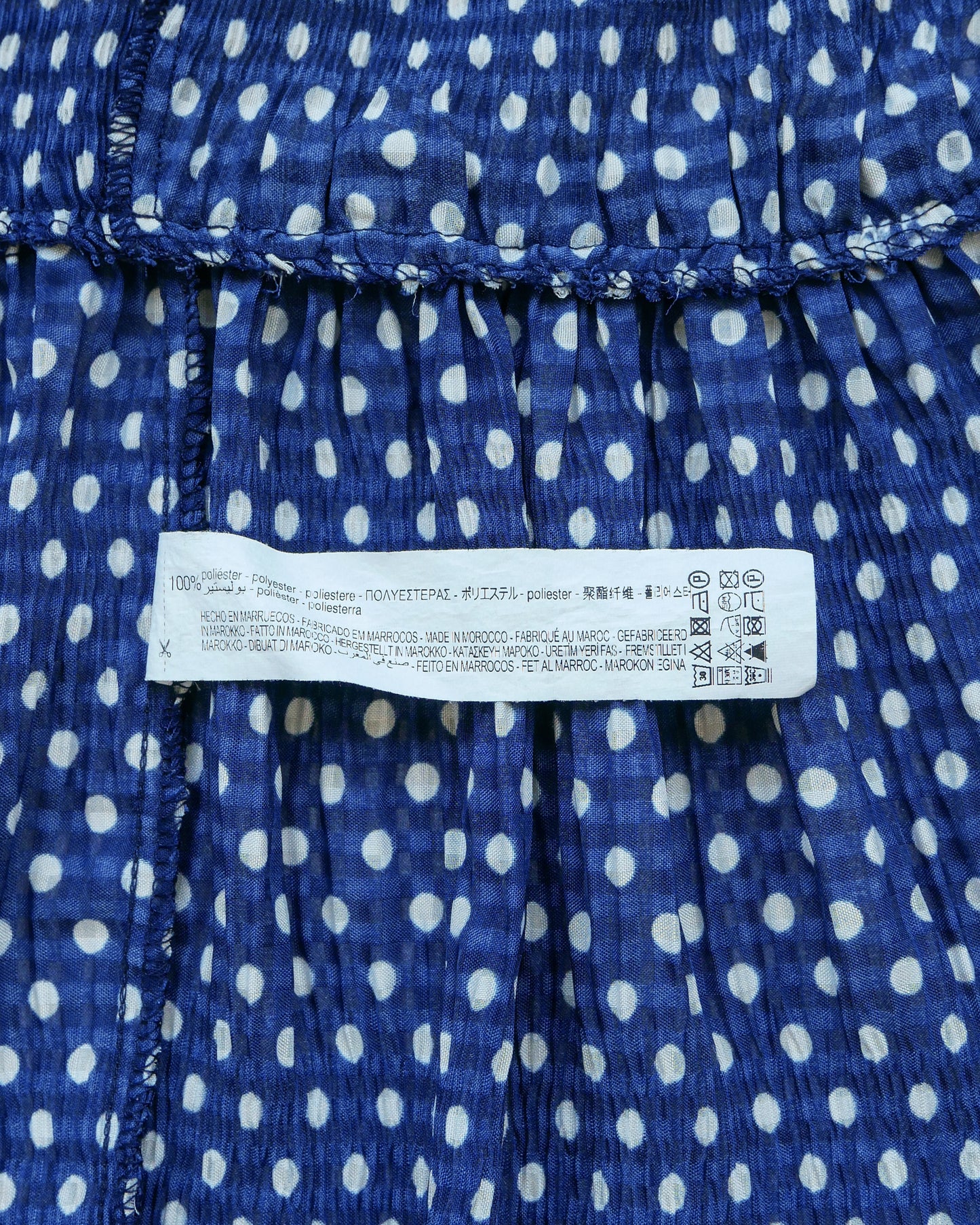 ZARA Polka Dot Crinkled Flowy Vest 波點皺皺飄逸背心 | KOMMONS