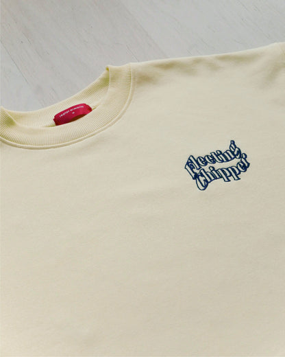 繡花衛衣 - 淺黃 | Chifa Select