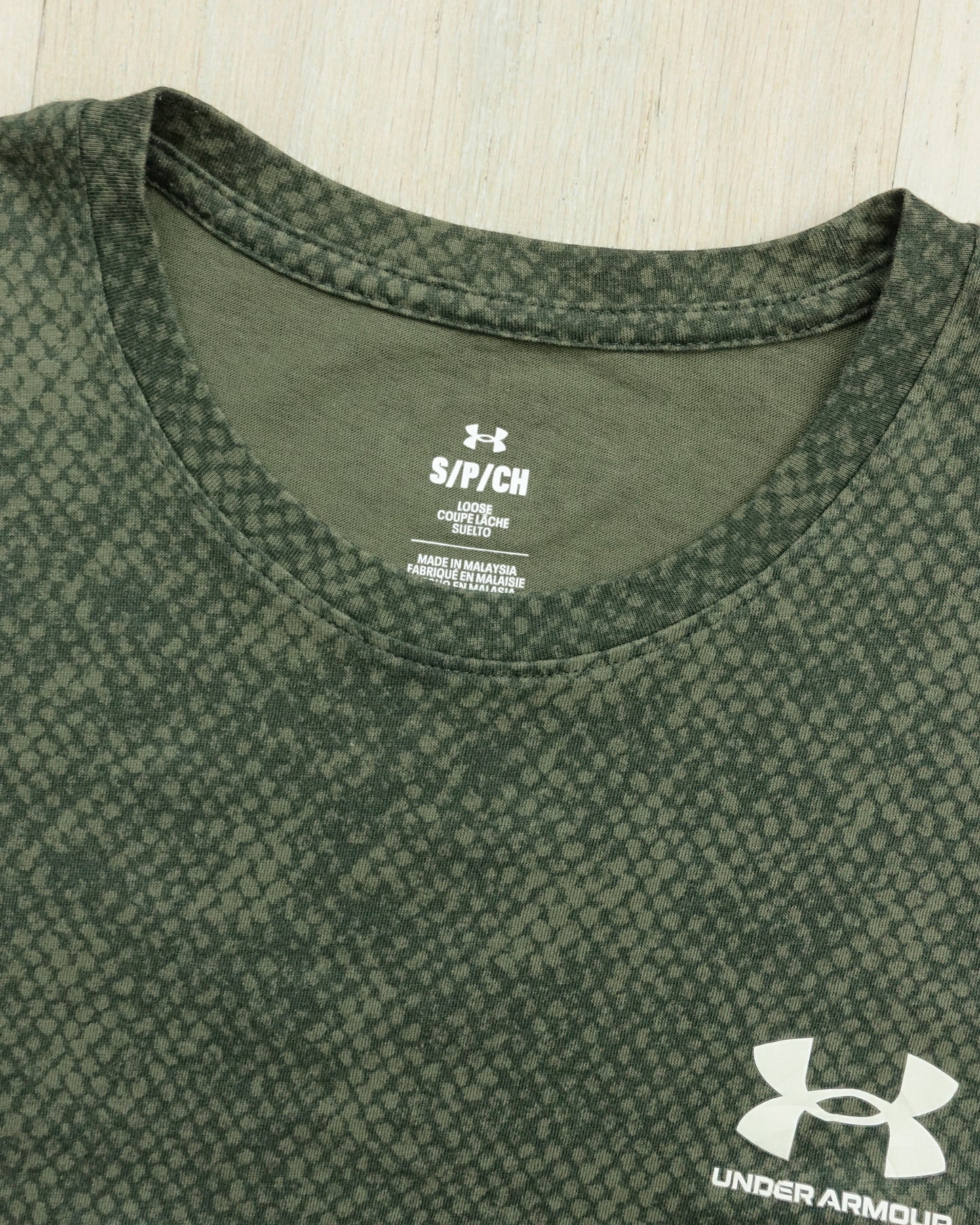 <Buy2-$10> UNDER ARMOUR Patterned Sports T-shirt 印花運動T恤 | KOMMONS