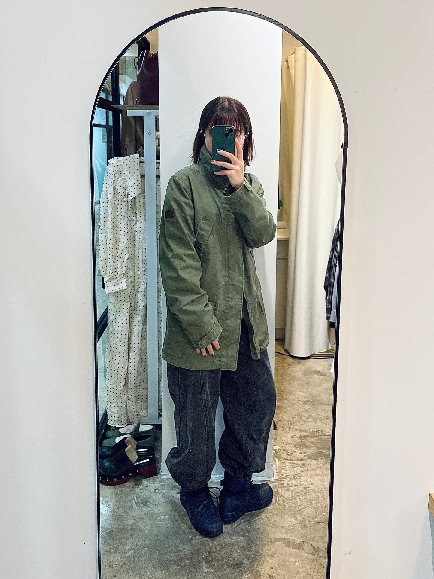 AIGLE Funnel Neck Parka Jacket 企領風褸 | KOMMONS