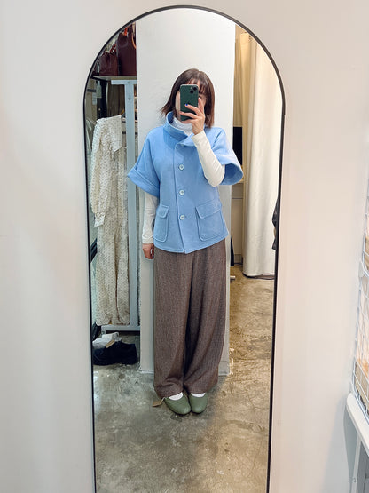 IBLUES Short Sleeve Wool Jacket 短袖羊毛外套 | KOMMONS