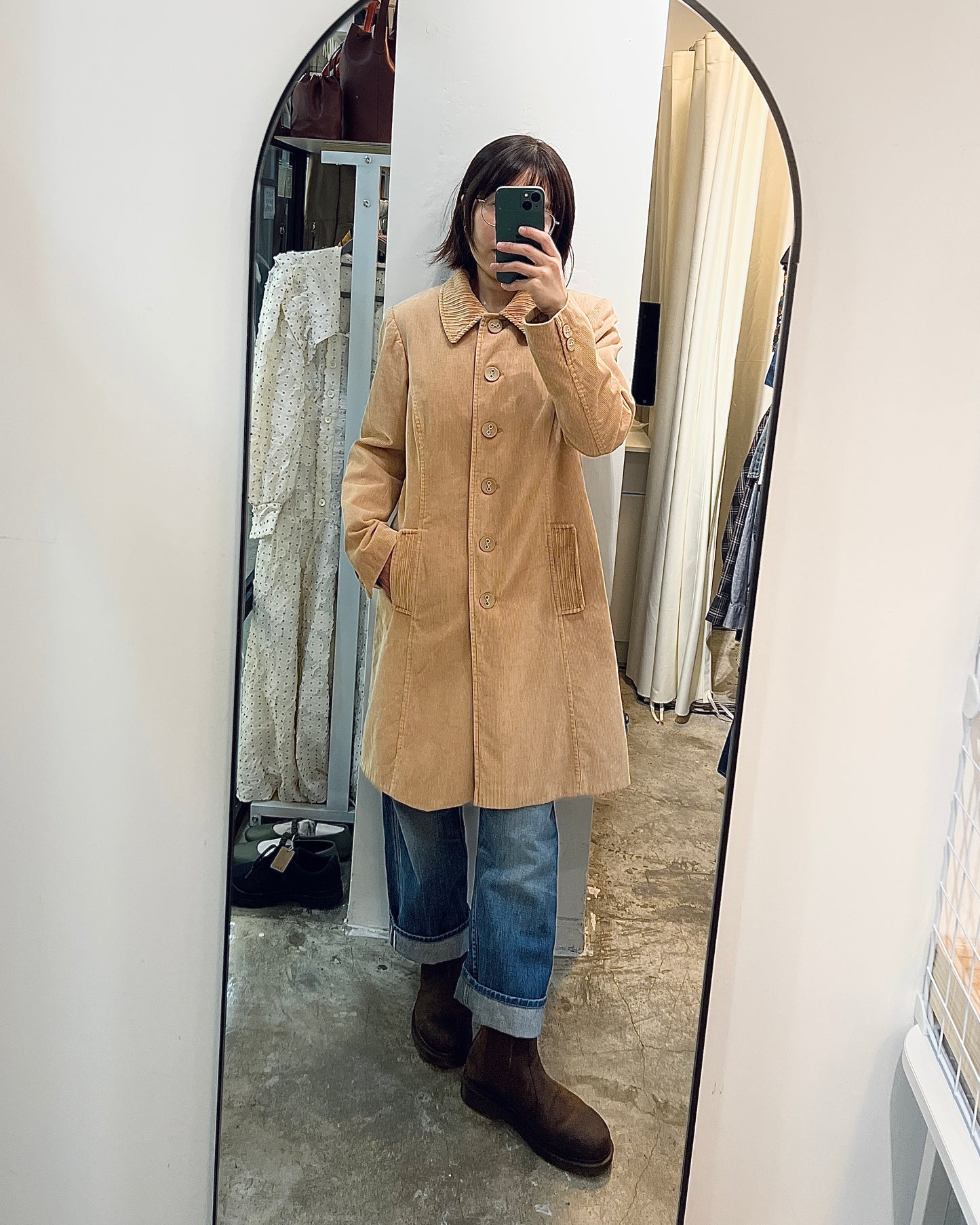 MARKS & SPENCER Corduroy Coat 燈芯絨外套 | KOMMONS