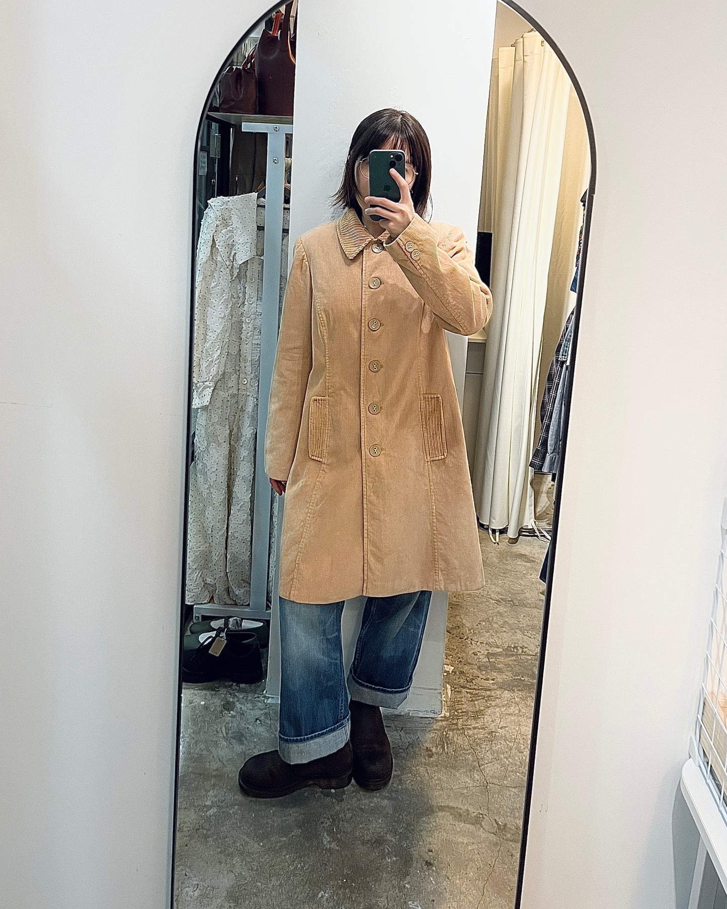 MARKS & SPENCER Corduroy Coat 燈芯絨外套 | KOMMONS