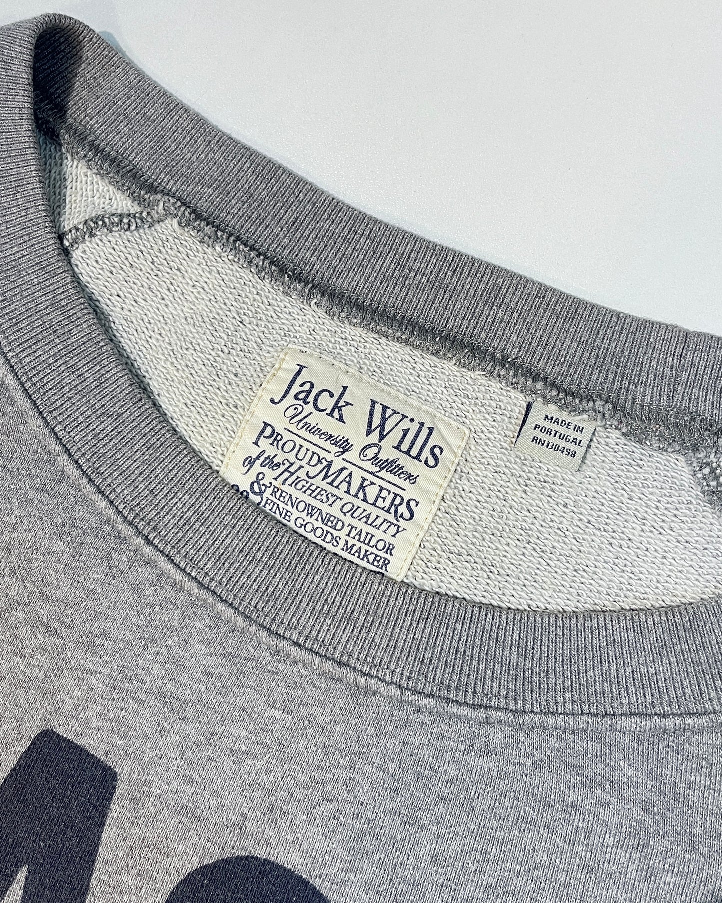 JACK WILLS 3/4 Sleeve Logo Sweatshirt 中袖標誌衛衣 | KOMMONS