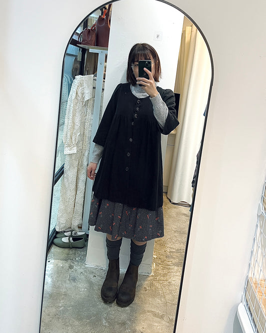 REJOUIR 3/4 Sleeve Babydoll Coat 中袖娃娃外套 (vintage) | KOMMONS