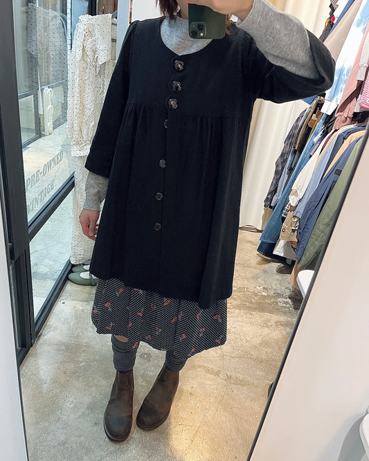 REJOUIR 3/4 Sleeve Babydoll Coat 中袖娃娃外套 (vintage) | KOMMONS