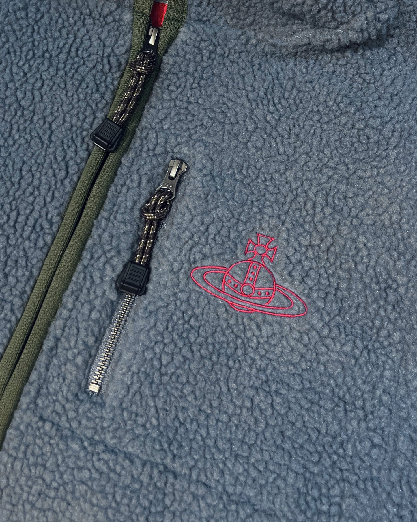 VIVIENNE WESTWOOD Oversized Fleece Hoodie 寬鬆搖粒絨連帽外套 | KOMMONS