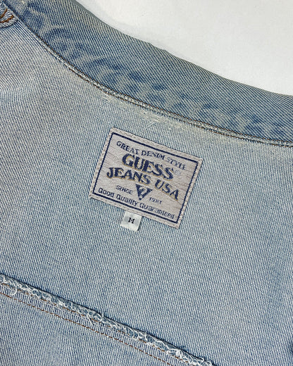 GUESS JEANS Unisex Oversized Denim Jacket (Vintage) | KOMMONS