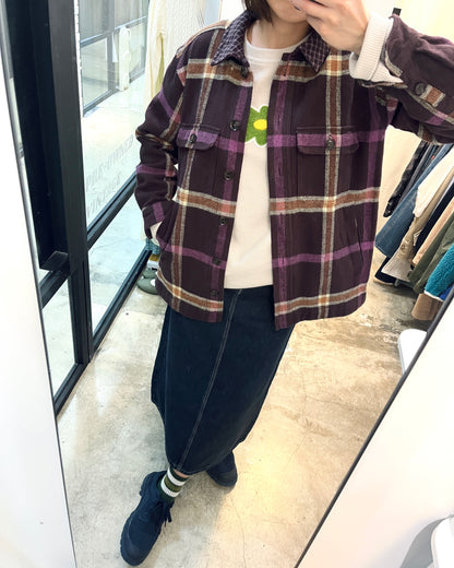 MADEWELL Flannel Shacket 法蘭絨恤衫外套 | KOMMONS