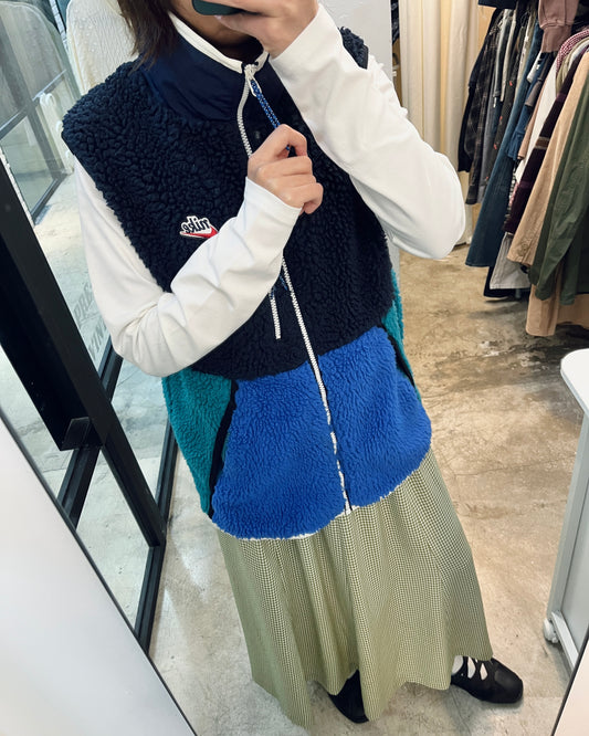 NIKE Unisex Fleece Zip-up Vest 搖粒絨拉鍊背心外套 | KOMMONS