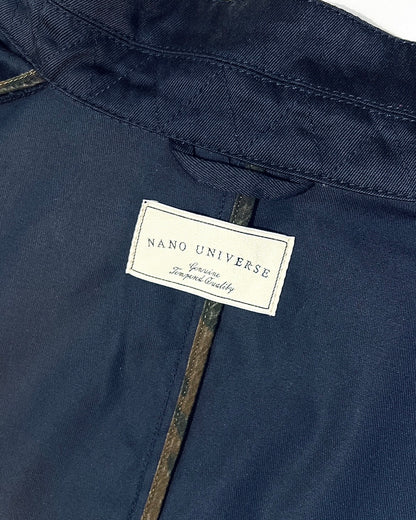 NANO UNIVERSE Funnel Neck Button-up Jacket 高領扣鈕外套 | KOMMONS