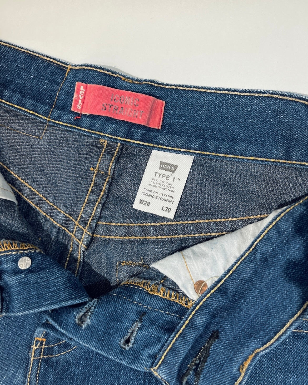 LEVI’S Type 1 Iconic Straight Leg Jeans 直腳牛仔褲 (28”) | KOMMONS