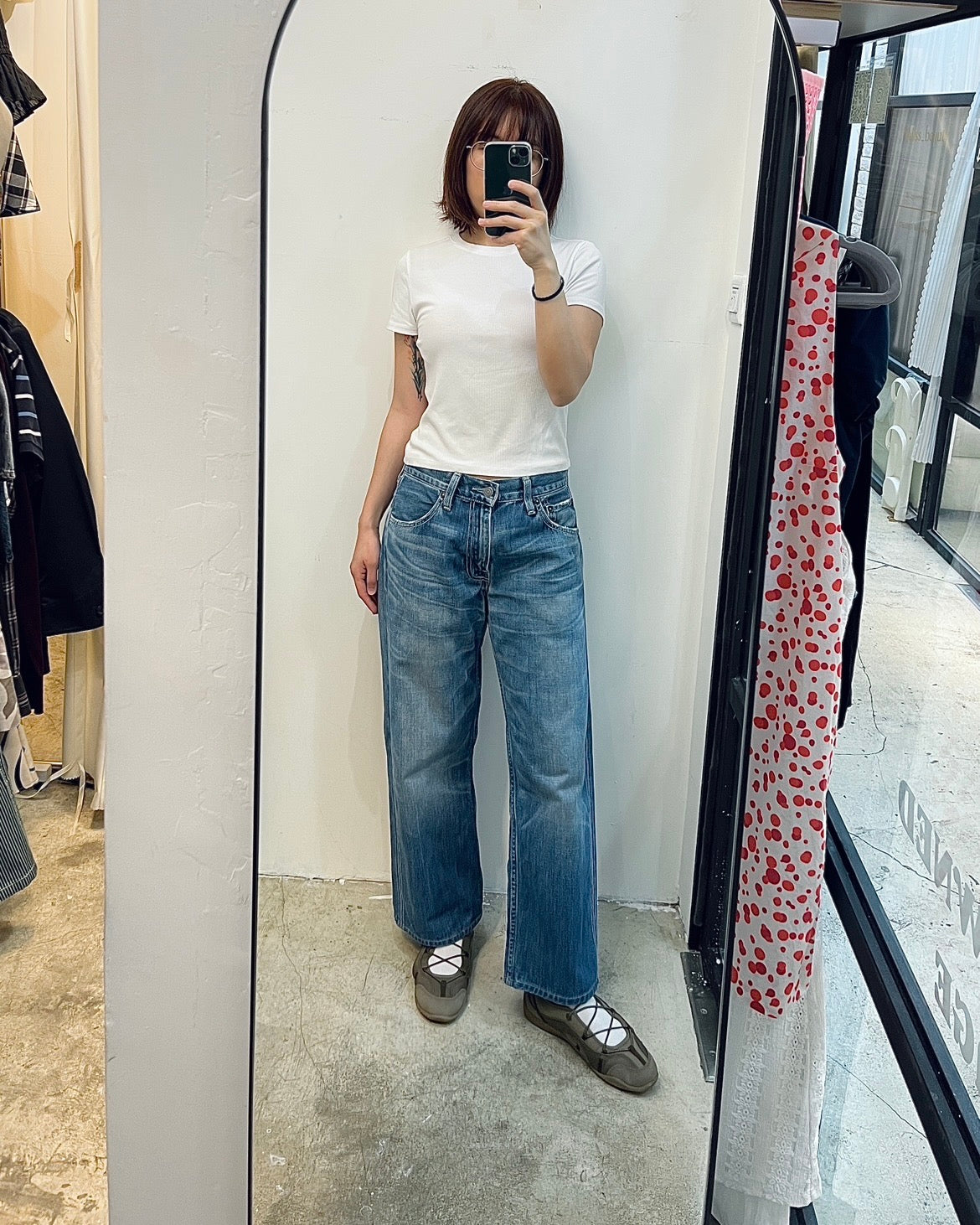 LEVI’S 503 Straight Leg Cropped Jeans 直腳9分牛仔褲 (30”) | KOMMONS