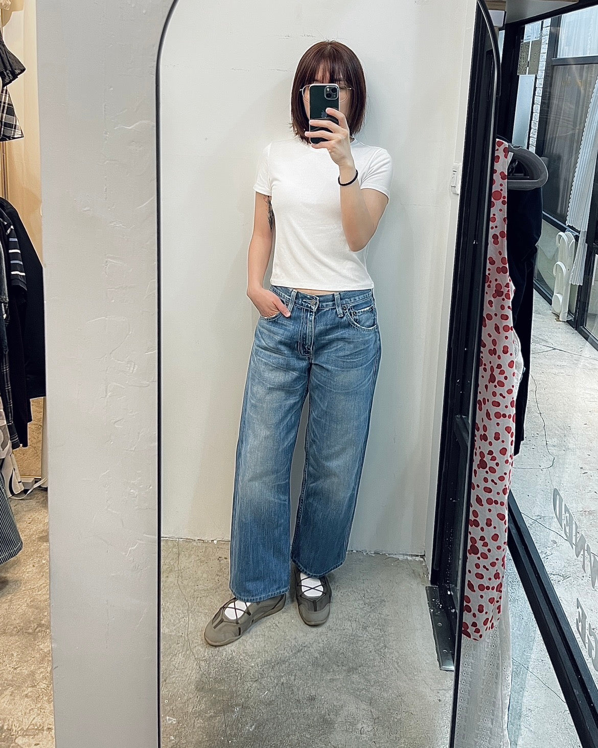LEVI’S 503 Straight Leg Cropped Jeans 直腳9分牛仔褲 (30”) | KOMMONS