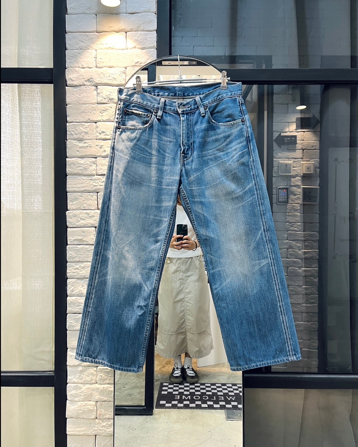 LEVI’S 503 Straight Leg Cropped Jeans 直腳9分牛仔褲 (30”) | KOMMONS
