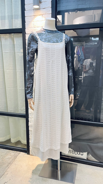<Buy2-$10> Double Layered Strap Dress 吊帶雙層連身裙 | KOMMONS