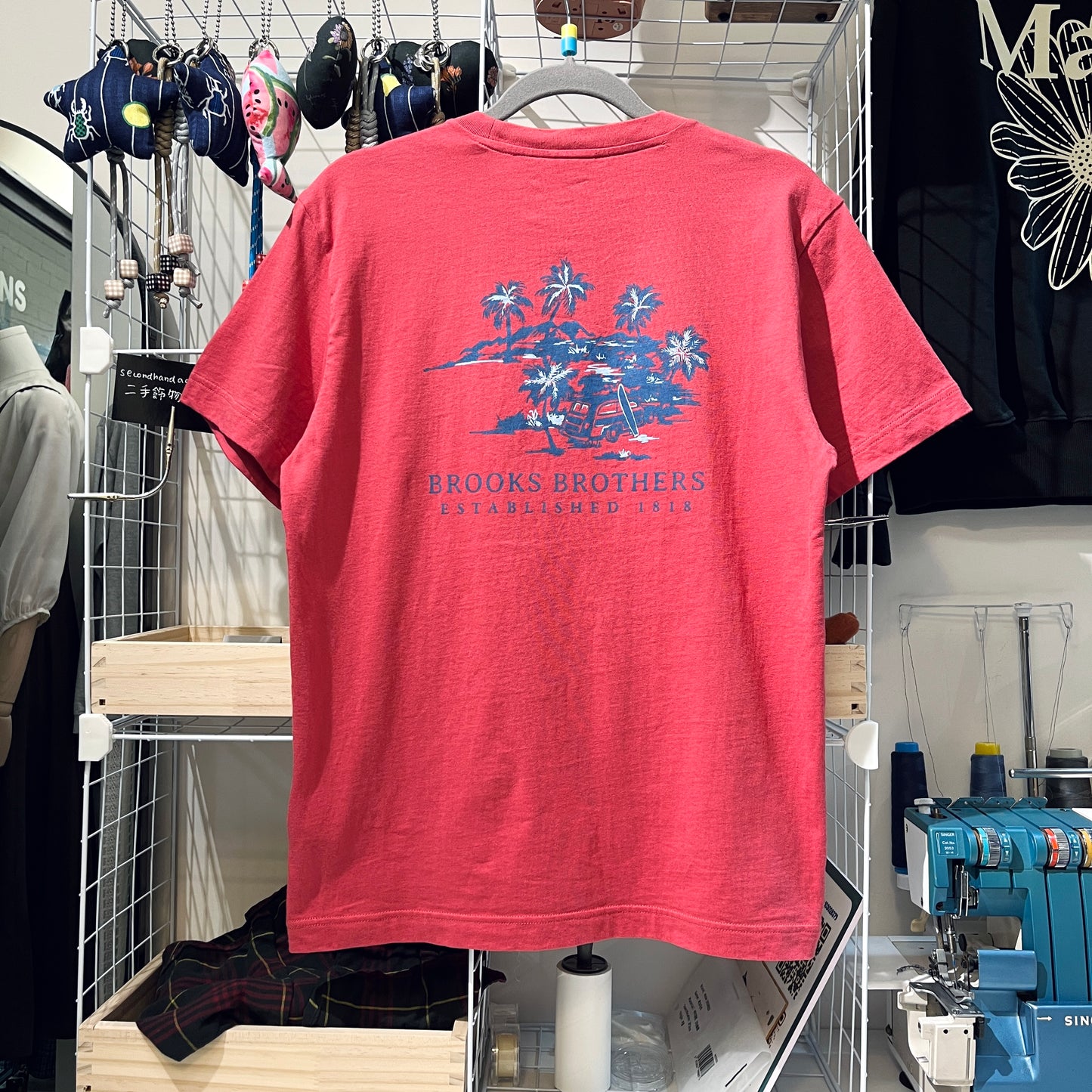 BROOKS BROTHERS Graphic T-shirt 印花T恤 | KOMMONS