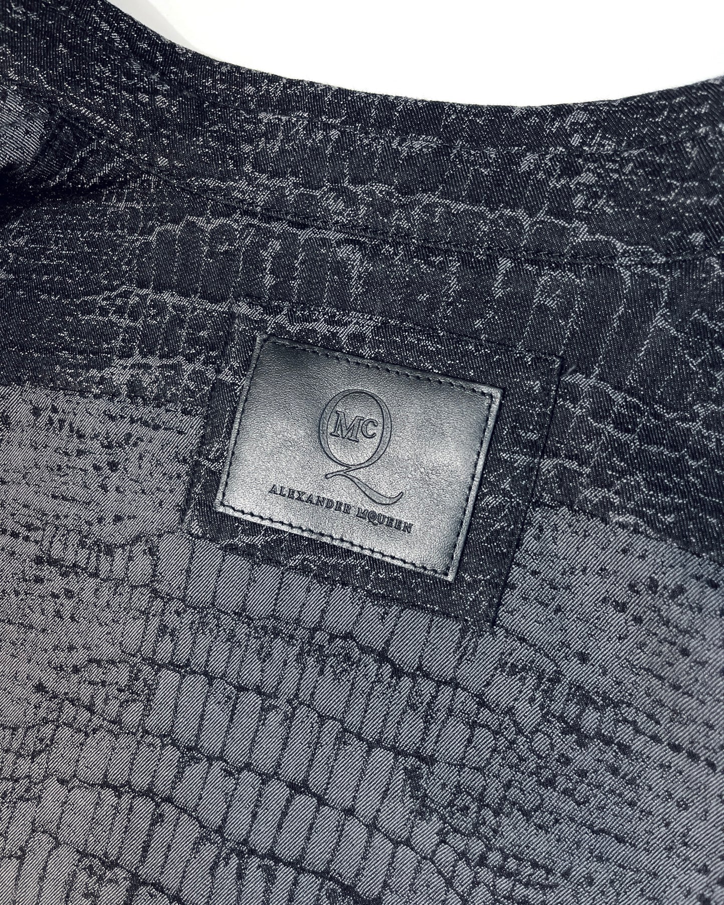 ALEXANDER MCQUEEN Short Sleeve Denim Jacket 短袖牛仔褸 | KOMMONS