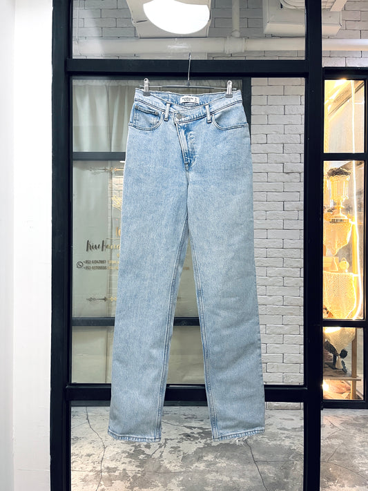 ABERCROMBIE & FITCH High-rise Straight Leg Jeans 高腰直腳牛仔腳 | KOMMONS