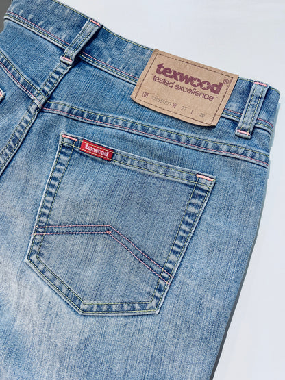 TEXWOOD Bootcut Cropped Jeans 微喇叭短款牛仔褲 | KOMMONS