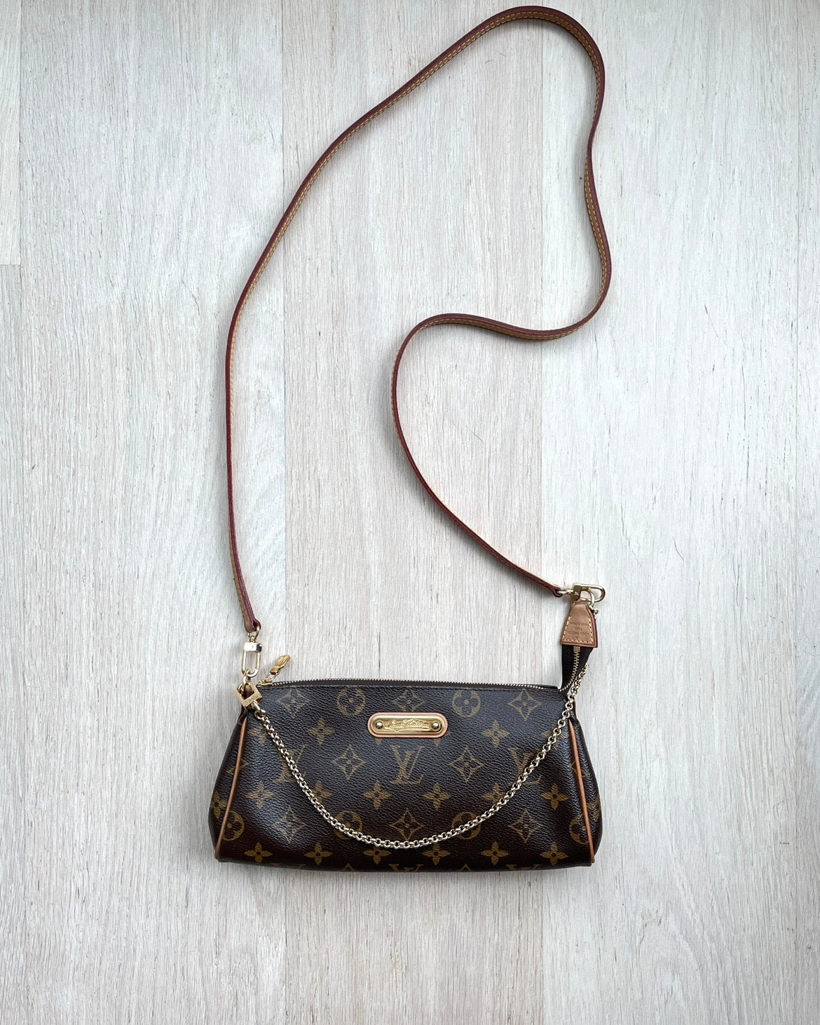 LOUIS VUITTON Monogram Pochette Eva Handbag | KOMMONS