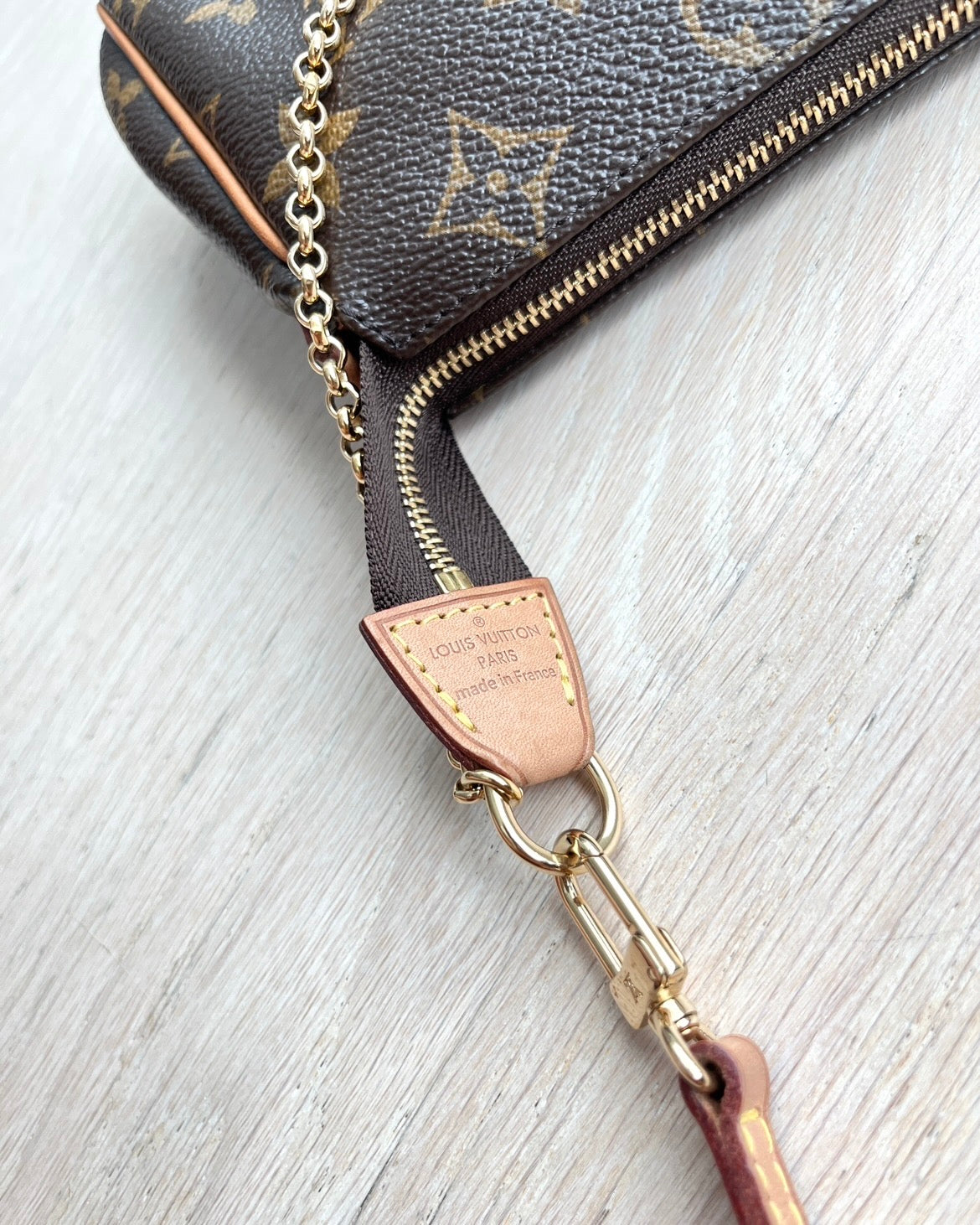 LOUIS VUITTON Monogram Pochette Eva Handbag | KOMMONS