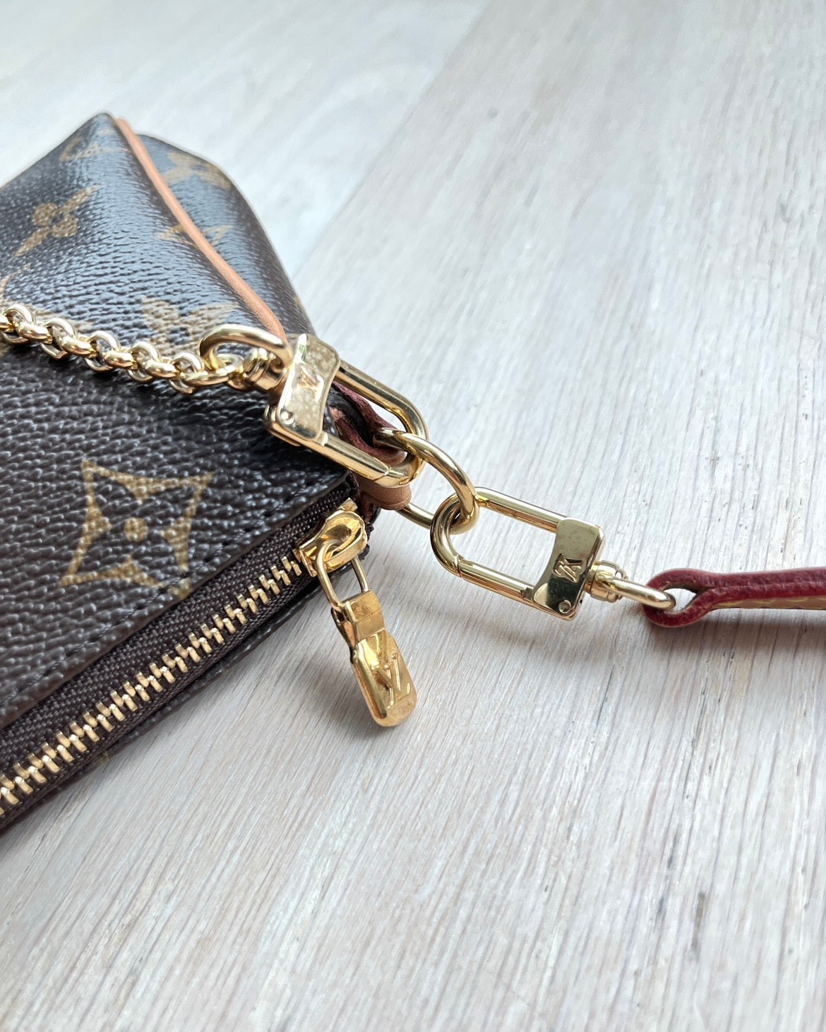 LOUIS VUITTON Monogram Pochette Eva Handbag | KOMMONS