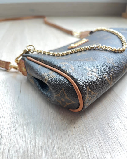 LOUIS VUITTON Monogram Pochette Eva Handbag | KOMMONS