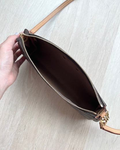 LOUIS VUITTON Monogram Pochette Eva Handbag | KOMMONS