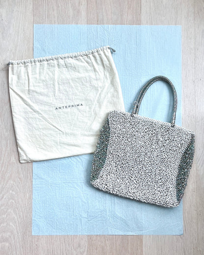 ANTEPRIMA Two-tone Wirebag with Charm | KOMMONS