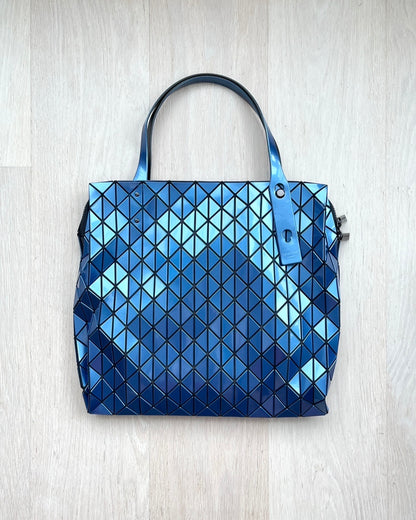 BAO BAO ISSEY MIYAKE Row Metallic Zip Tote Bag | KOMMONS