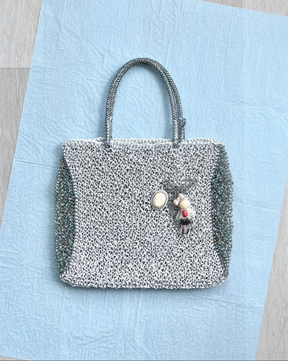ANTEPRIMA Two-tone Wirebag with Charm | KOMMONS