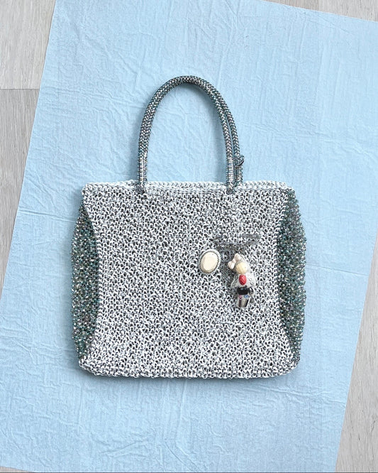 ANTEPRIMA Two-tone Wirebag with Charm | KOMMONS