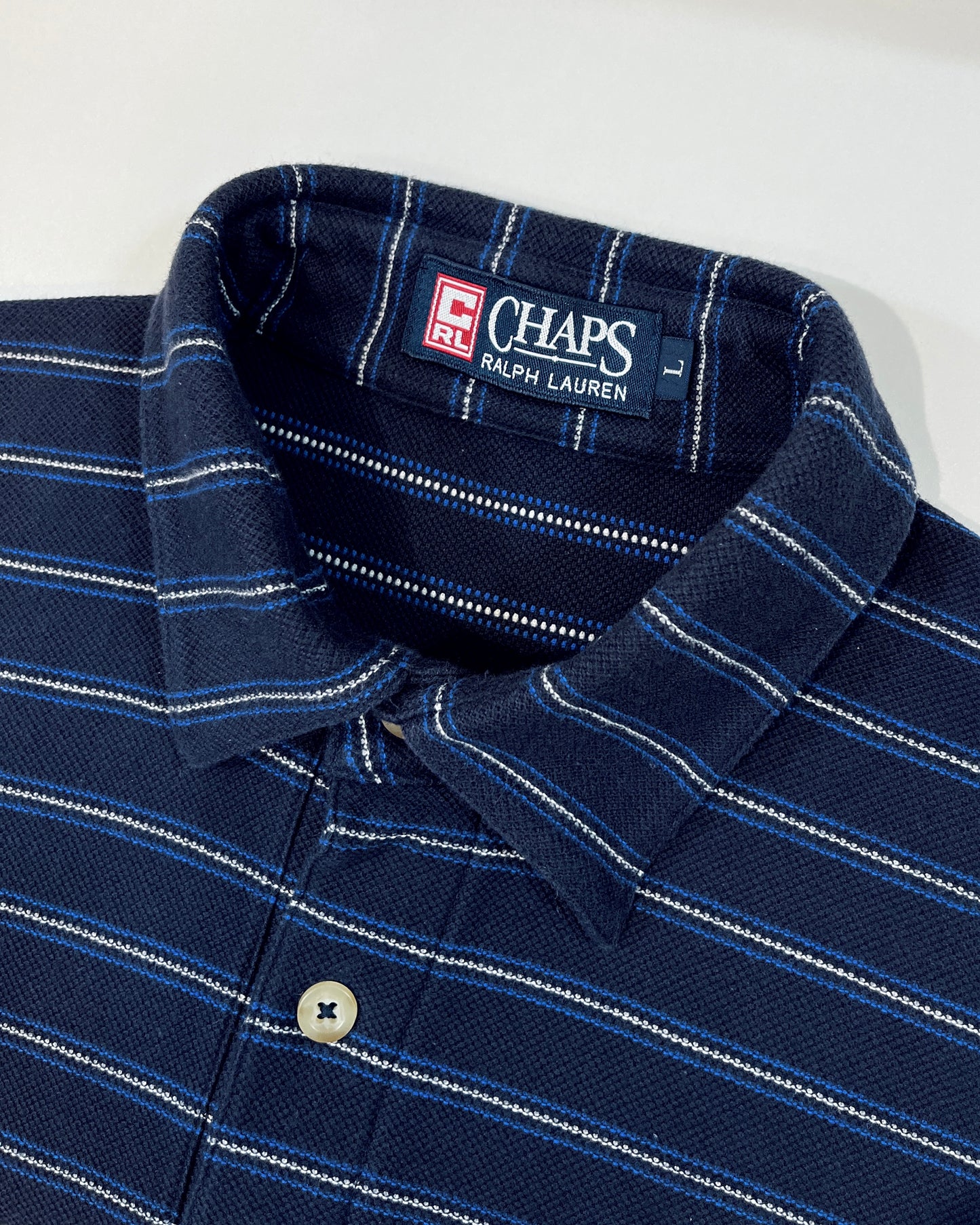 CHAPS RALPH LAUREN Striped Polo Shirt 橫間Polo恤 | KOMMONS