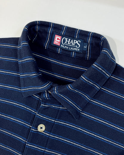 CHAPS RALPH LAUREN Striped Polo Shirt 橫間Polo恤 | KOMMONS
