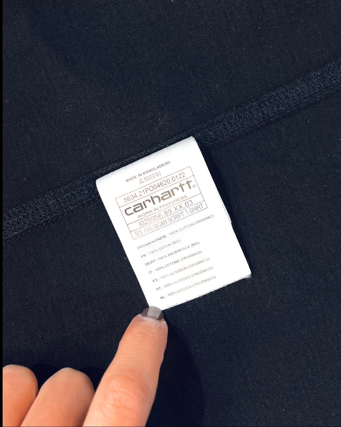 CARHARTT Logo Embroidered T-shirt 刺繡Logo T恤 | KOMMONS