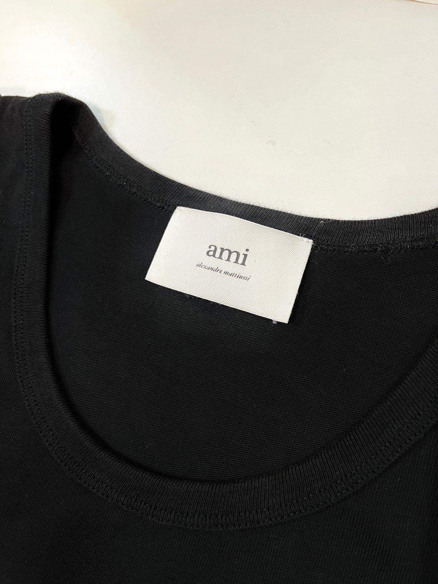 AMI PARIS Ami de Coeur Heart Embroidered Tank Top 紅心刺繡背心 | KOMMONS