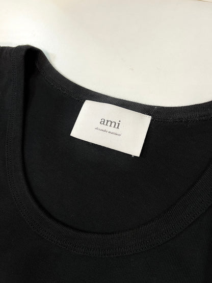 AMI PARIS Ami de Coeur Heart Embroidered Tank Top 紅心刺繡背心 | KOMMONS