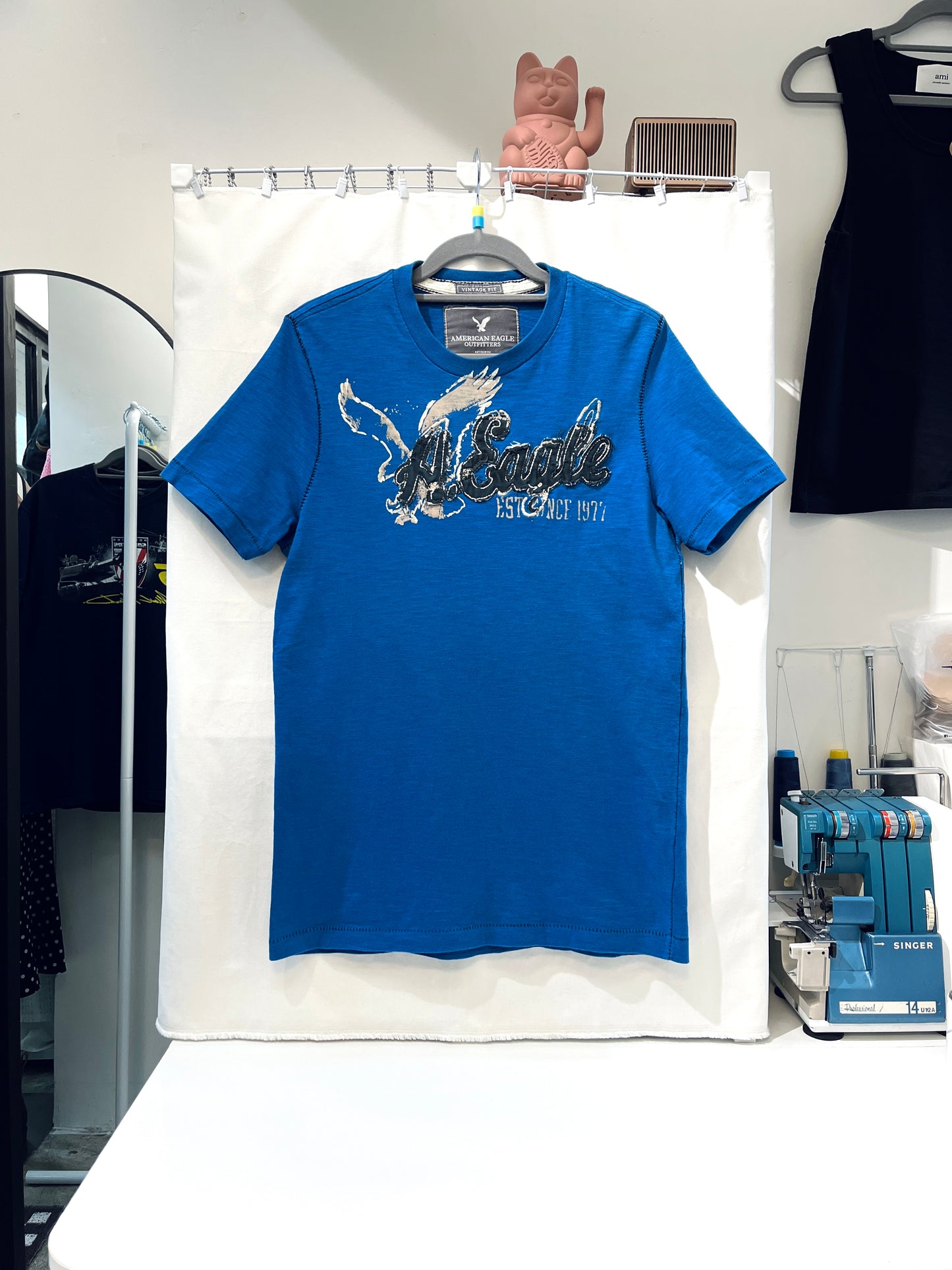 <Buy2-$10> ABERCROMBIE & FITCH Logo Applique T-shirt 布貼標誌T恤 | KOMMONS