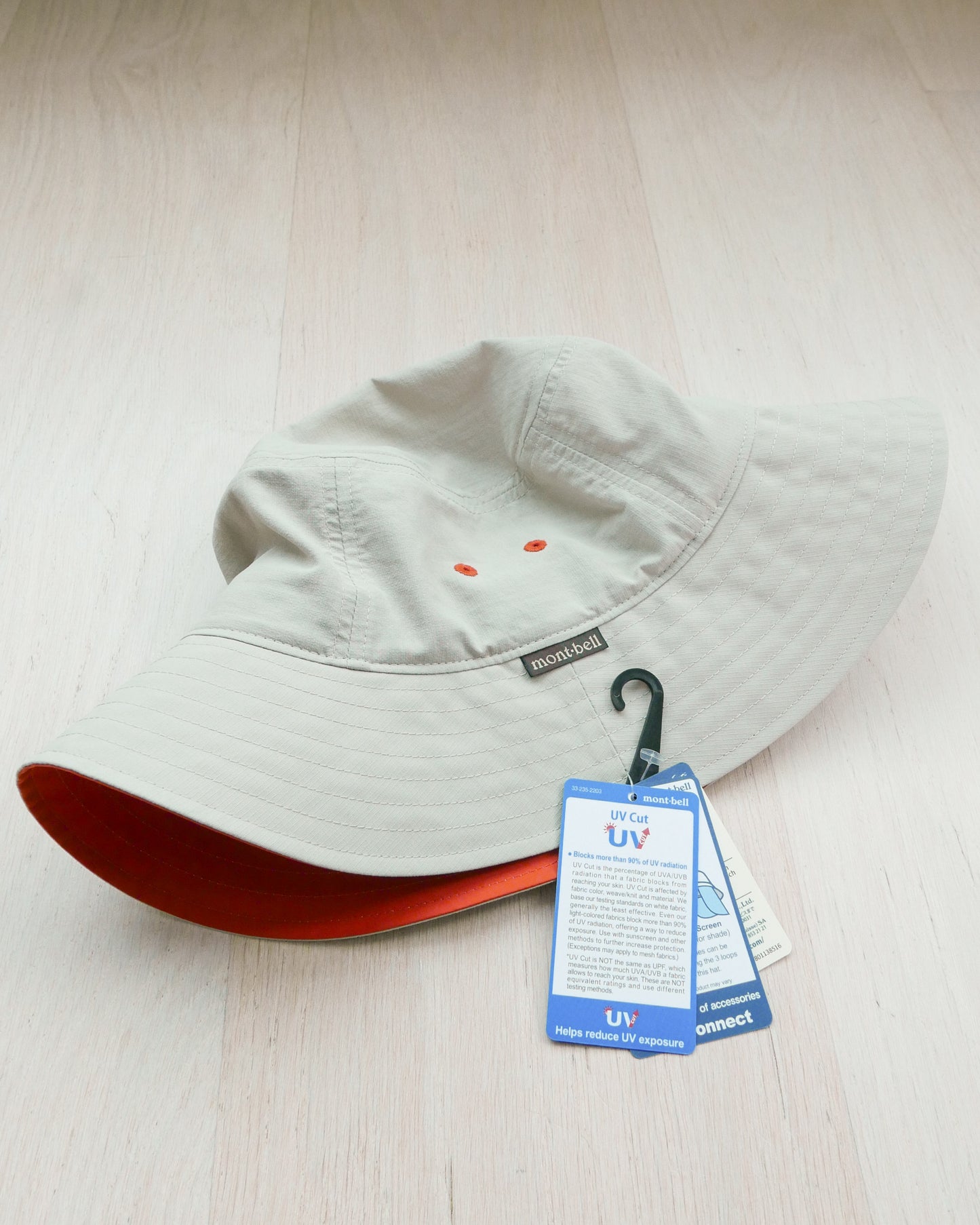 MONT-BELL Lightweight UV-cut “Crusher” Hat 超輕薄防UV行山帽 | KOMMONS