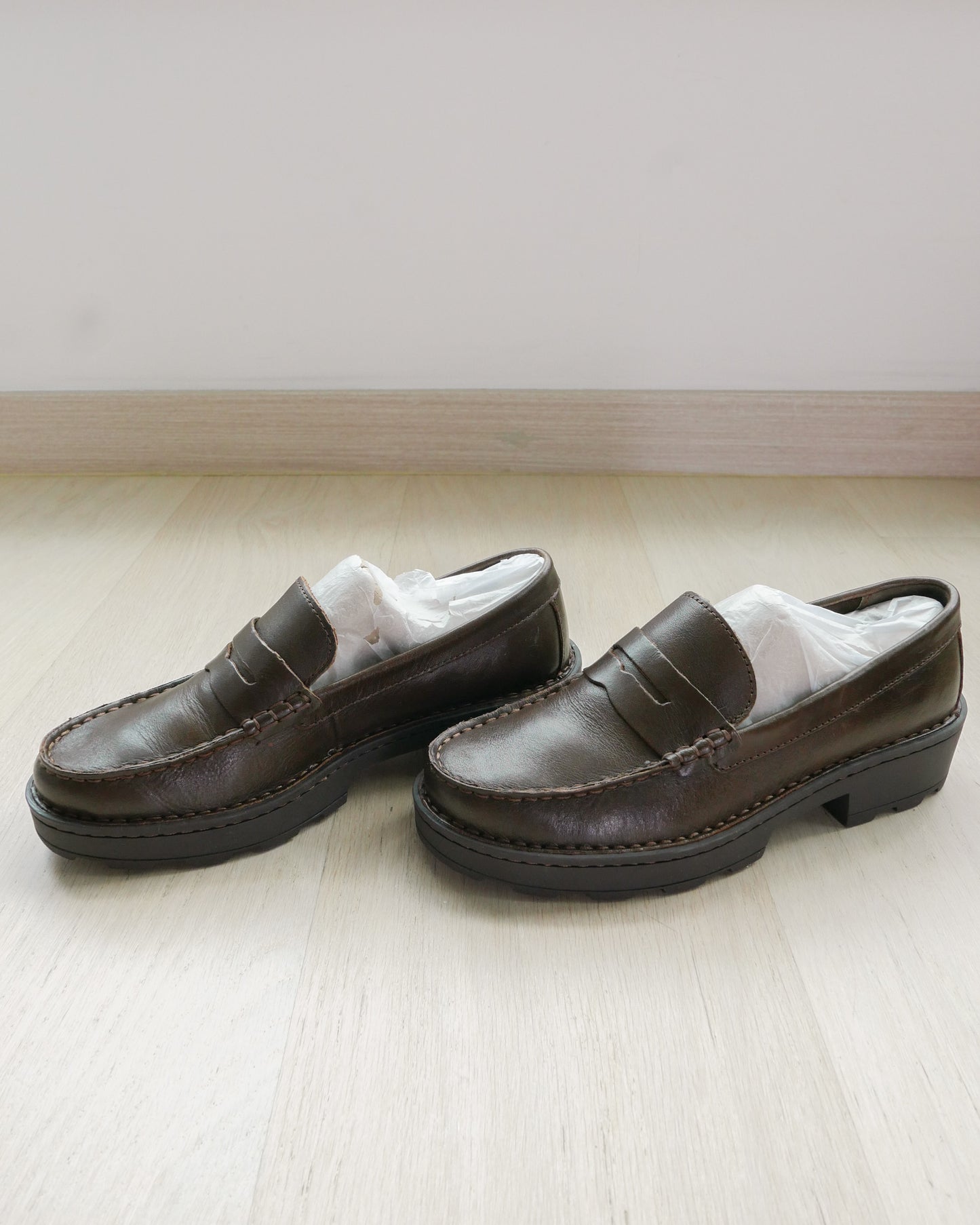 KERRYGO Chunky Loafers 厚底皮鞋 | KOMMONS
