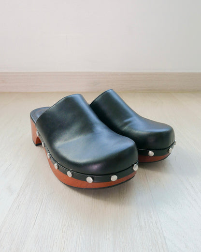 ZARA Studded Mules 窩釘木屐鞋 | KOMMONS