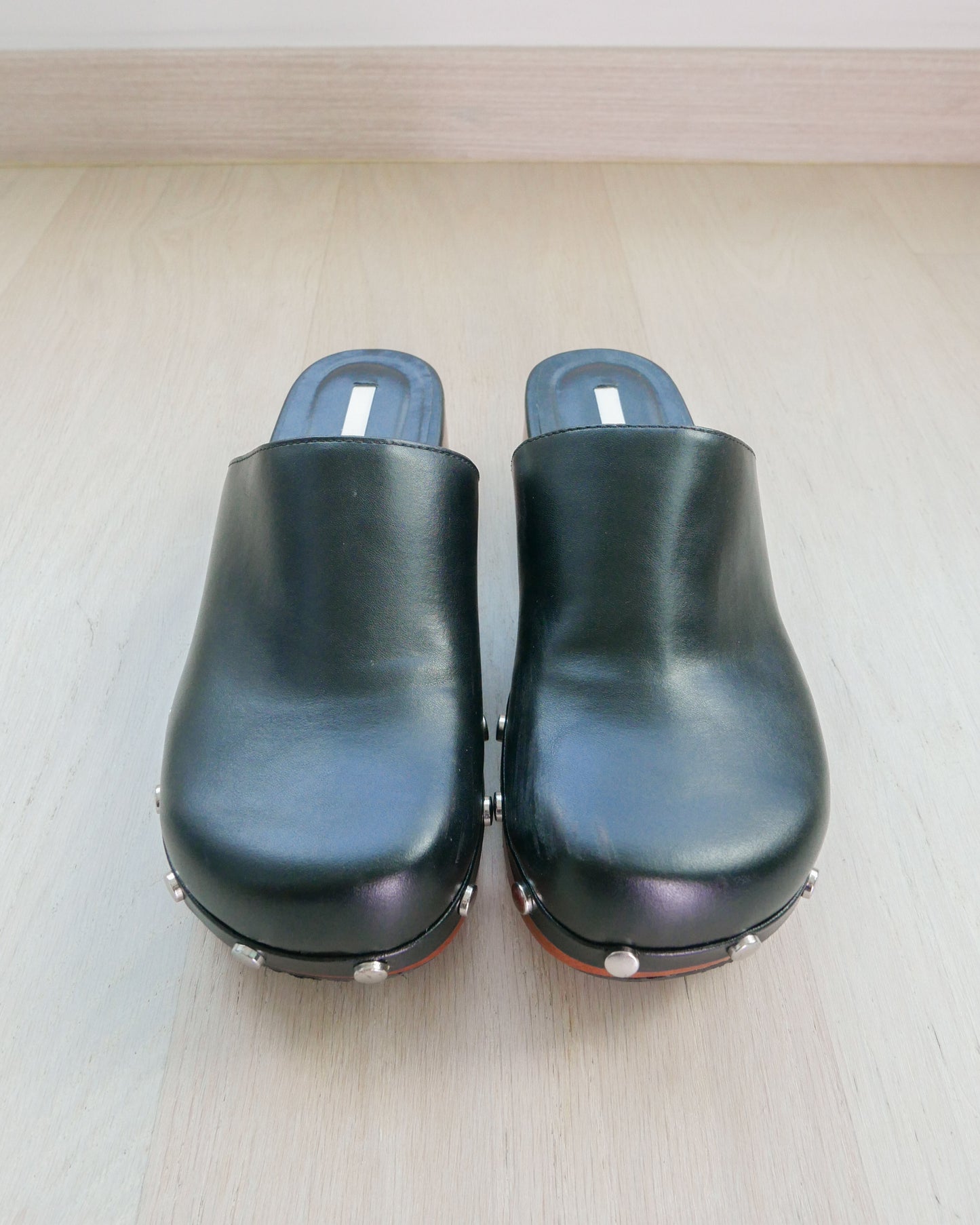ZARA Studded Mules 窩釘木屐鞋 | KOMMONS