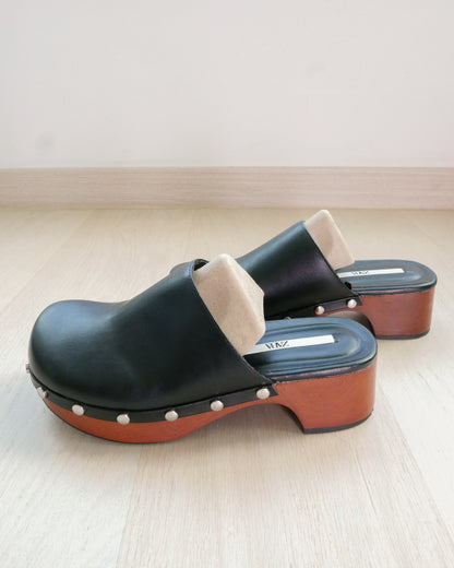 ZARA Studded Mules 窩釘木屐鞋 | KOMMONS