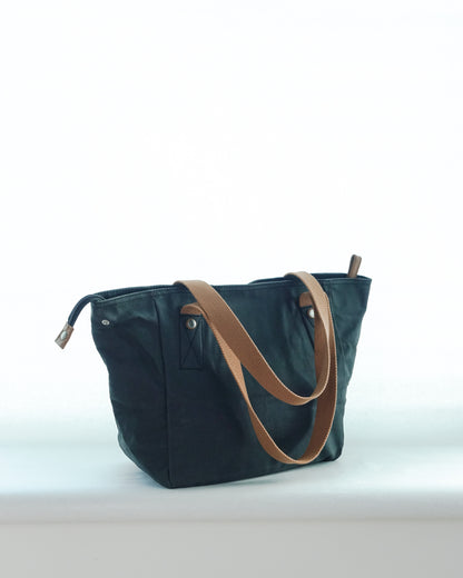 CALVIN KLEIN Waxed Canvas Tote Bag 蠟面帆布袋 | KOMMONS