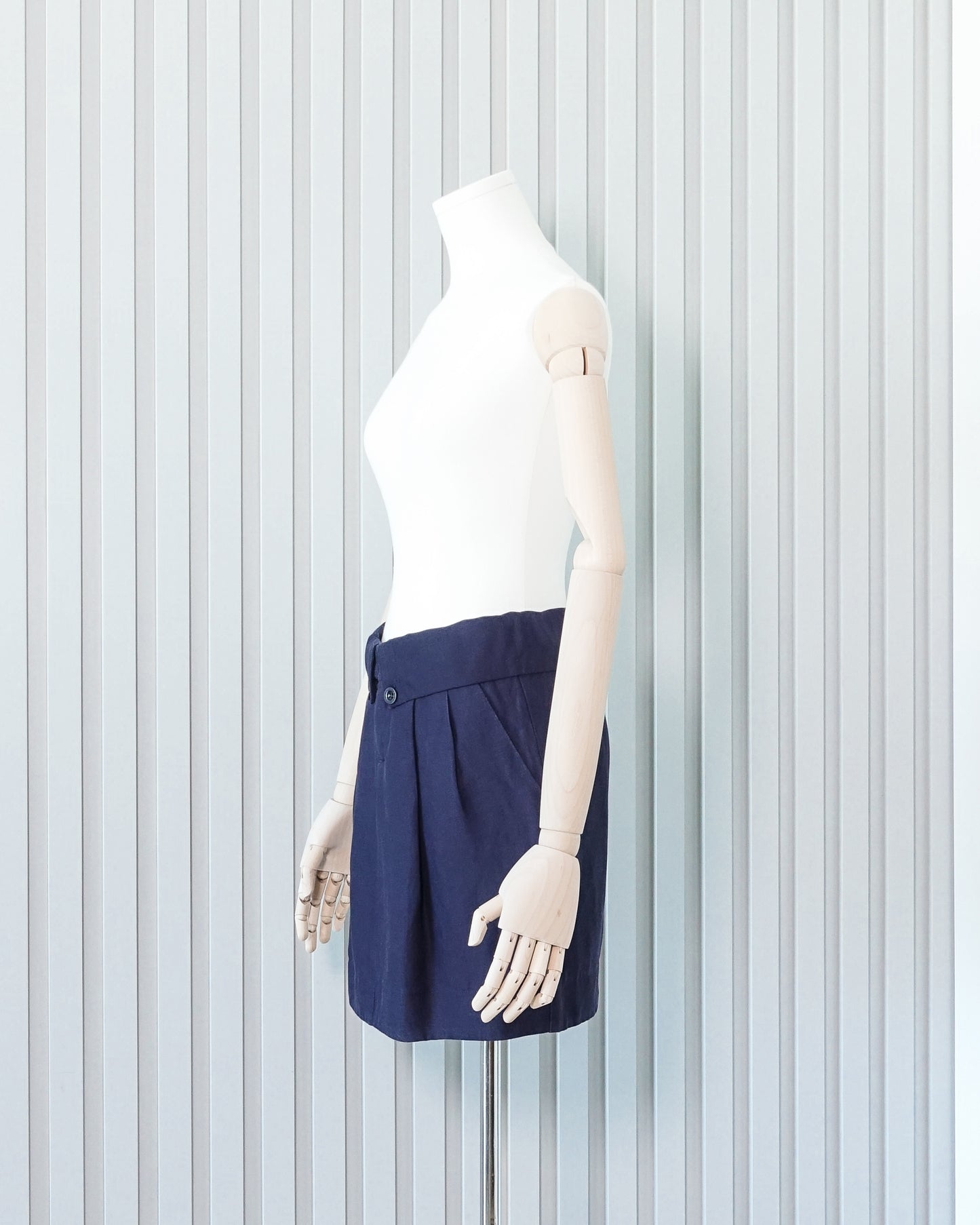 SEE BY CHLOE Folded Waist Short Skirt 反折腰頭短裙 | KOMMONS
